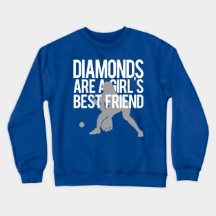 Diamonds Are a Girl's Best Friend Crewneck Sweatshirt